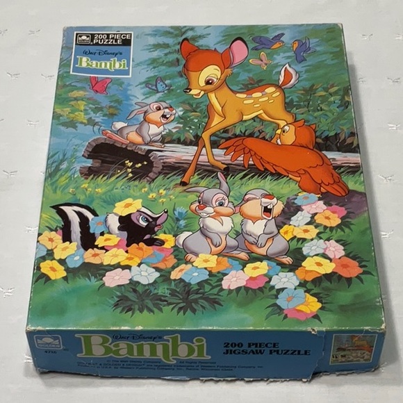 Walt Disney’s Bambi 200 Piece Puzzle - Picture 1 of 4